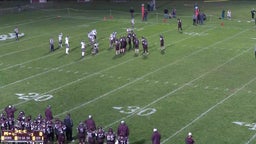 Hudson Falls football highlights Gloversville High School