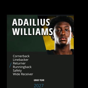 Adailius 🦅 day day 🦅 williams #21