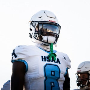 dallas high school football helmet Cowboys AMP Custom The SpeedFlex helmet has quickly become the most popular helmet of choice by top NFL players Jordan Davis' Dallas HSAA High