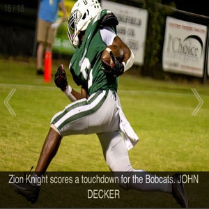 Zion Knight's High School Career Home