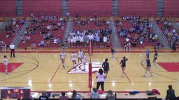 Center Grove volleyball highlights Perry Meridian High School