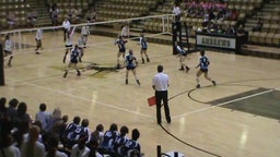Greenwood volleyball highlights Andrews