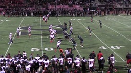 Centennial football highlights vs. Santiago High School