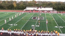 Carmel football highlights Benet Academy High School