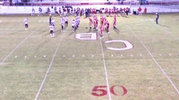 Hubbertville football highlights Cedar Bluff High School