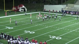 Centennial football highlights vs. Lutheran High School
