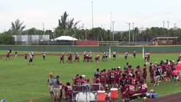 Goleman football highlights Westland Hialeah High School