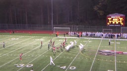 St. Francis football highlights Duluth East High School