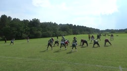 Davion Mcgill's highlights Terrell County padded Camps