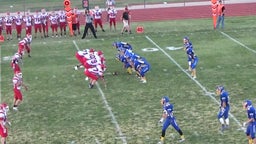 Iola football highlights Santa Fe Trail High School