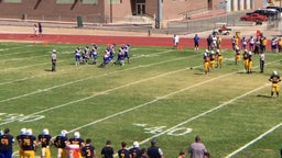 Moapa Valley football highlights Boulder City High School