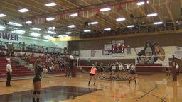 Berthoud volleyball highlights vs. Erie High School