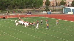 Roswell football highlights Los Lunas High School