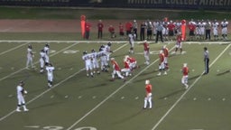 Village Christian football highlights vs. Whittier Christian