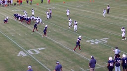 Baptist Hill football highlights Garrett Academy 