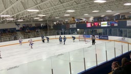 Blaine ice hockey highlights Spring Lake Park High School