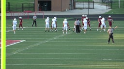 Blue Valley North West football highlights St. James Academy High School
