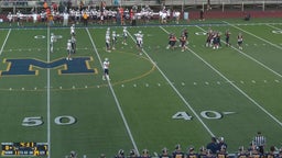 Montoursville football highlights Central Columbia High School