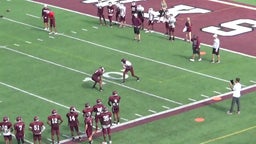Jacob Proche's highlights Spring Practice #15 5/14/2018