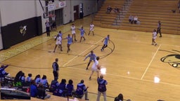 T.L. Hanna girls basketball highlights Mann High School
