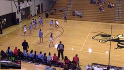 T.L. Hanna girls basketball highlights Mann High School