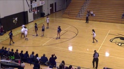 T.L. Hanna girls basketball highlights Clover High School