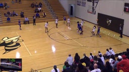 T.L. Hanna girls basketball highlights Woodmont High School