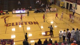Clinton girls basketball highlights Peoria Heights High School