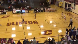 Clinton girls basketball highlights St. Teresa High School