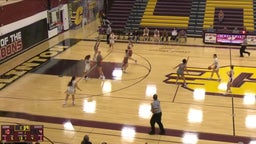 Clinton girls basketball highlights Riverton High School