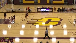 Clinton girls basketball highlights Unity Christian of Decatur