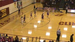 Clinton girls basketball highlights Shelbyville High School