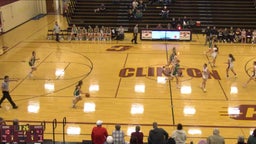 Clinton girls basketball highlights Eureka High School