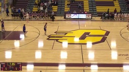 Clinton girls basketball highlights Argenta-Oreana High School