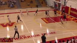 Sage Hill girls basketball highlights Woodbridge High School