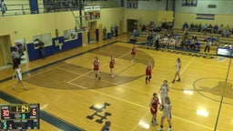 Hamshire-Fannett girls basketball highlights Hargrave High School