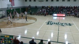 Sauk Centre basketball highlights Holdingford High School