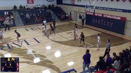 Bishop Hartley girls basketball highlights Reynoldsburg High School