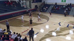 Bishop Hartley girls basketball highlights Worthington Christian High School