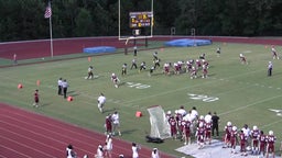 St. George's football highlights Holly Springs High School