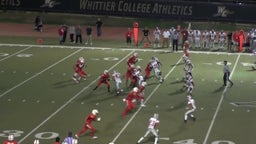 Whittier Christian football highlights vs. Whittier High School