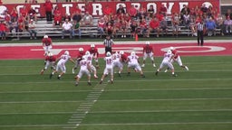 New Palestine football highlights Center Grove High School