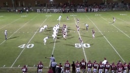 Columbia Academy football highlights vs. Cornersville High