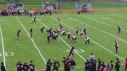 Lincoln football highlights Center Line High School