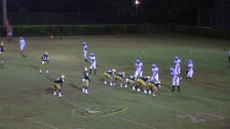 Glades Day football highlights Saint John Paul II Academy