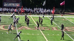 Iona Prep football highlights St. Anthony's High School