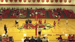 Oak Hill volleyball highlights Minford High School