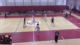 St. James basketball highlights Flint Hill School