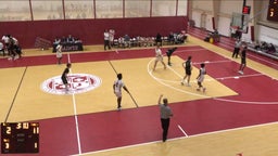 St. James basketball highlights Maret High School