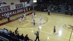 Pella Christian girls basketball highlights Oskaloosa High School